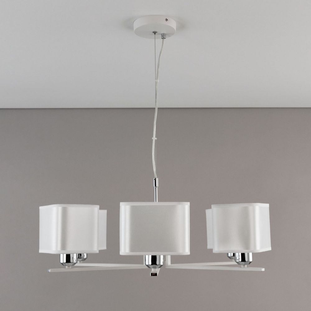 Citilux Тильда CL469265 Люстра подвесная с абажурами Белая