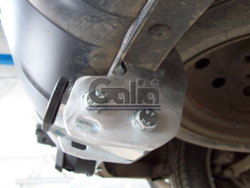 Фаркоп оцинкованный Galia K032A для Kia Carens 2006-2013(паспорт и сертификат в комплекте)(без электрики)