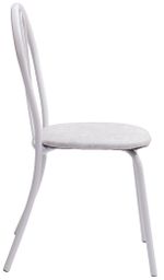 Стул Венеция 3 (А) к/з бел.сер. К-с белый