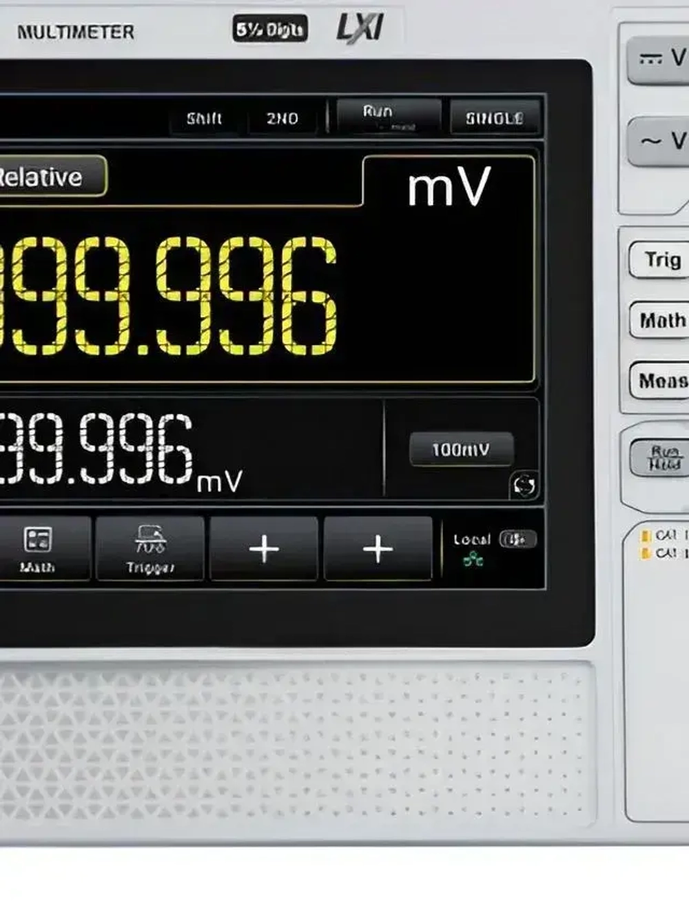 Цифровой настольный мультиметр RIGOL DM858E с 5,5-битным разрешением 80 rdgs, точность 0,06% постоянного тока, объем памяти 20 000