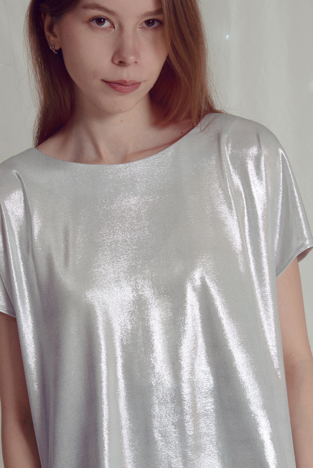 Джемпер женский 3256зпв, Серебро #505Сер033256зпв