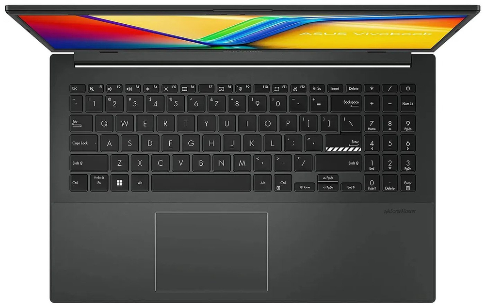 Ноутбук Asus 15.6'' IPS FHD Vivobook Go 15 E1504TA-BQ249 (90NB1542-M00СС0) черный в регионах России