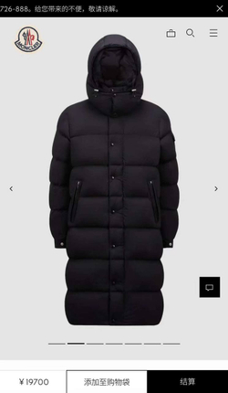 Пуховик Moncler