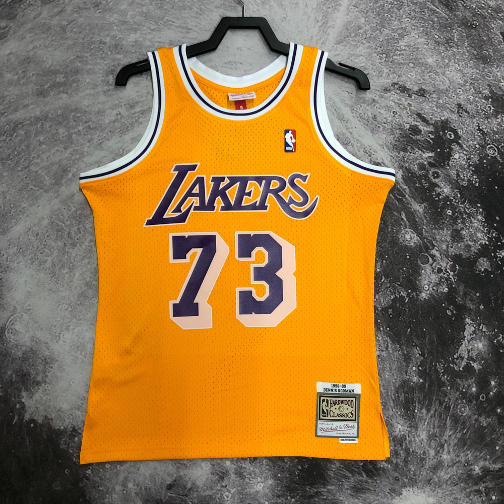 Купить в Москве баскетбольную джерси НБА Денниса Родмана - Los Angeles Lakers
