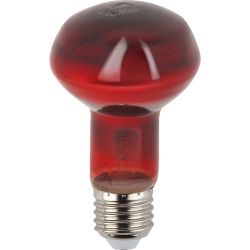 Инфракрасная лампа ЭРА ИКЗК 230-60 R63 Е27 для обогрева животных 60 Вт Е27