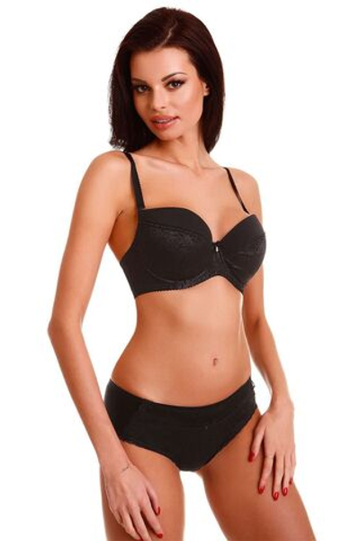 Трусы-слип Kelly с кружевом (Размер: 44) (Цвет: черный)