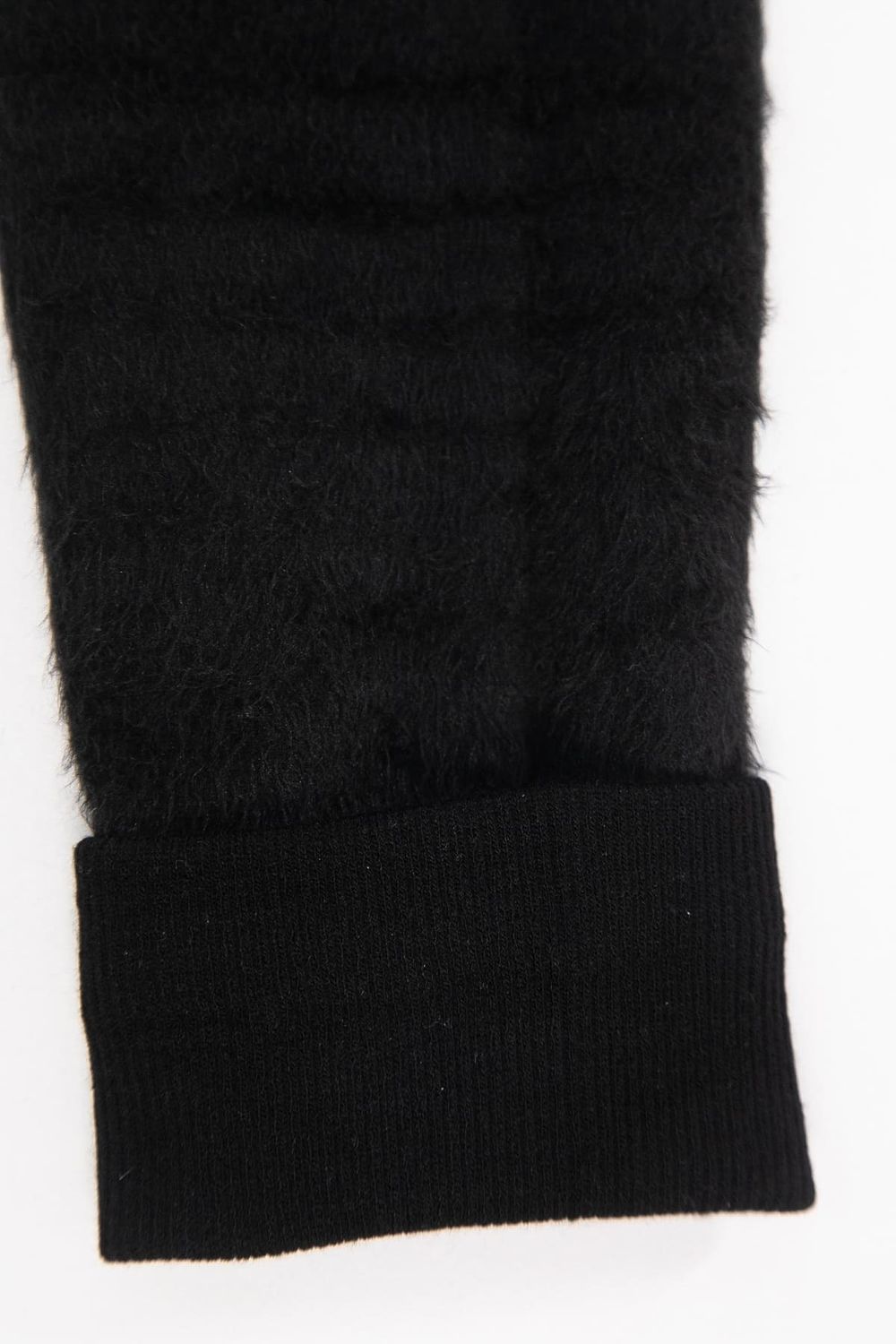 Лосины в рубчик утепленные нью (черные) Б14807-7М LT Collection