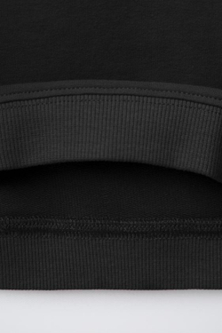 ZARA КОМПЛЕКТ: ТОЛСТОВКА И БРЮКИ-ДЖОГГЕРЫ, ЧЕРНЫЙ