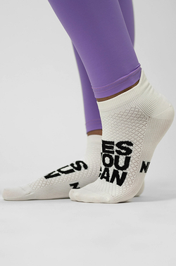 Носки Nebbia “HI-TECH” crew socks YES YOU CAN 122 White