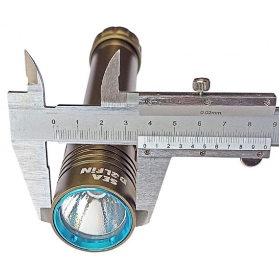 Фонарь DELFiN D7 Pro 1200 lm холодный свет