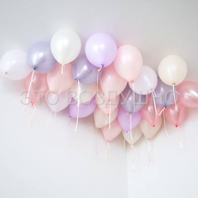 Шары россыпью "Лёгкость пастели"