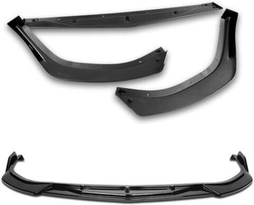 Сплиттер переднего бампера MC Hyundai Sonata 10 2019-2022