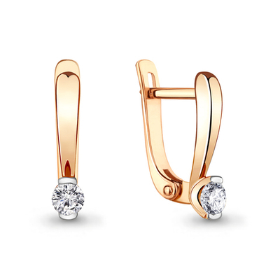 941503к Серьги из Золота с бриллиантами