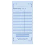 Бланки самокопирующиеся Ресторанный Счёт А5, 50л, обложка с подложкой, No name