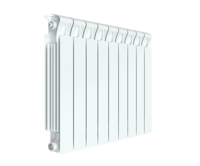 Радиатор биметаллический Rifar Monolit 500 9 секций боковое подключение