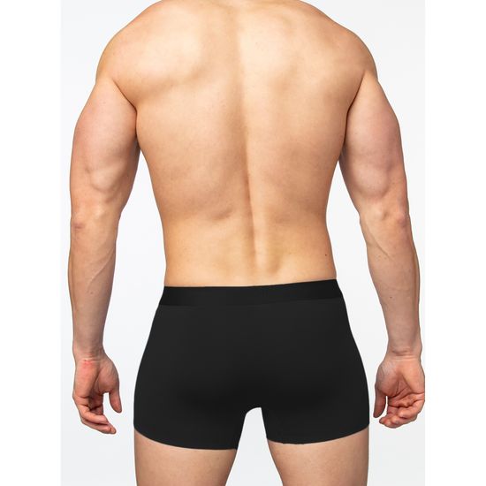 Мужские трусы боксеры черные Sergio Dallini SD2908-4