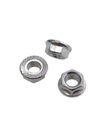 М6 ОЦ.Гайка с фланцем DIN6923 (10 шт)