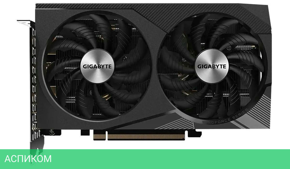 Видеокарта GigaByte GeForce RTX 3060 GAMING OC 8G (rev. 2.0) (GV-N3060GAMING OC-8GD 2.0)