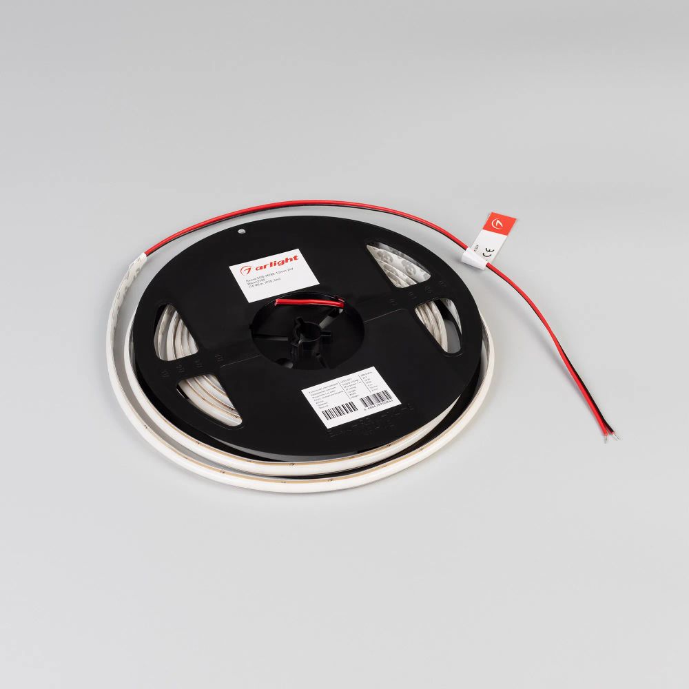 Светодиодная лента SOB-M288-10mm 24V Warm2400 (10 W/m, IP20, 5m) (Arlight, резка 1 светодиод) 062072