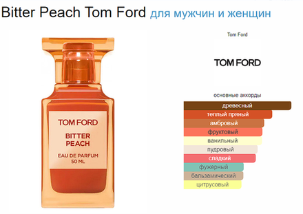 Tom Ford Bitter Peach 100ml (Коробка парфюма без слюды, парфюм новый, распаковка для фото)