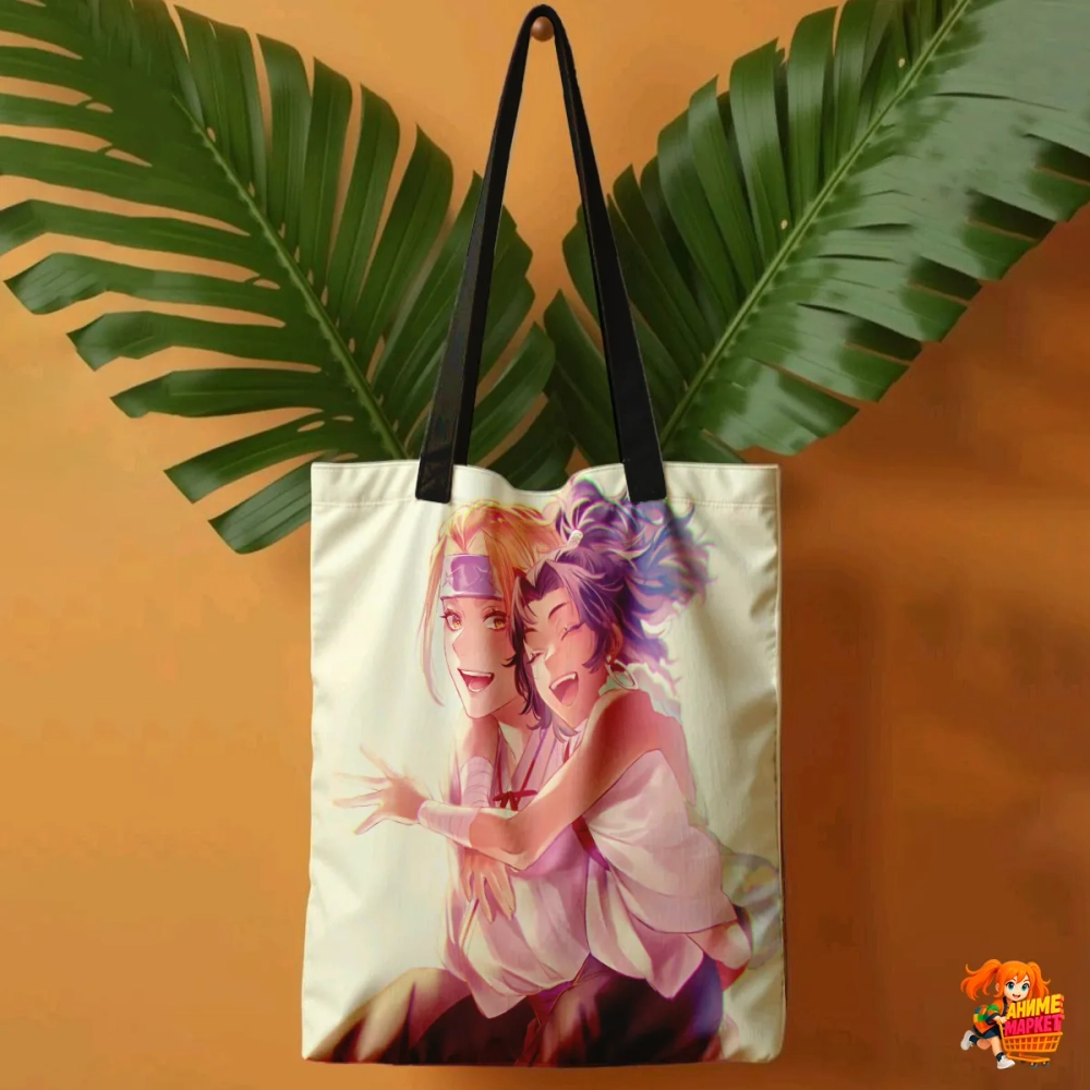 Сумка шоппер с принтом ATEEZ