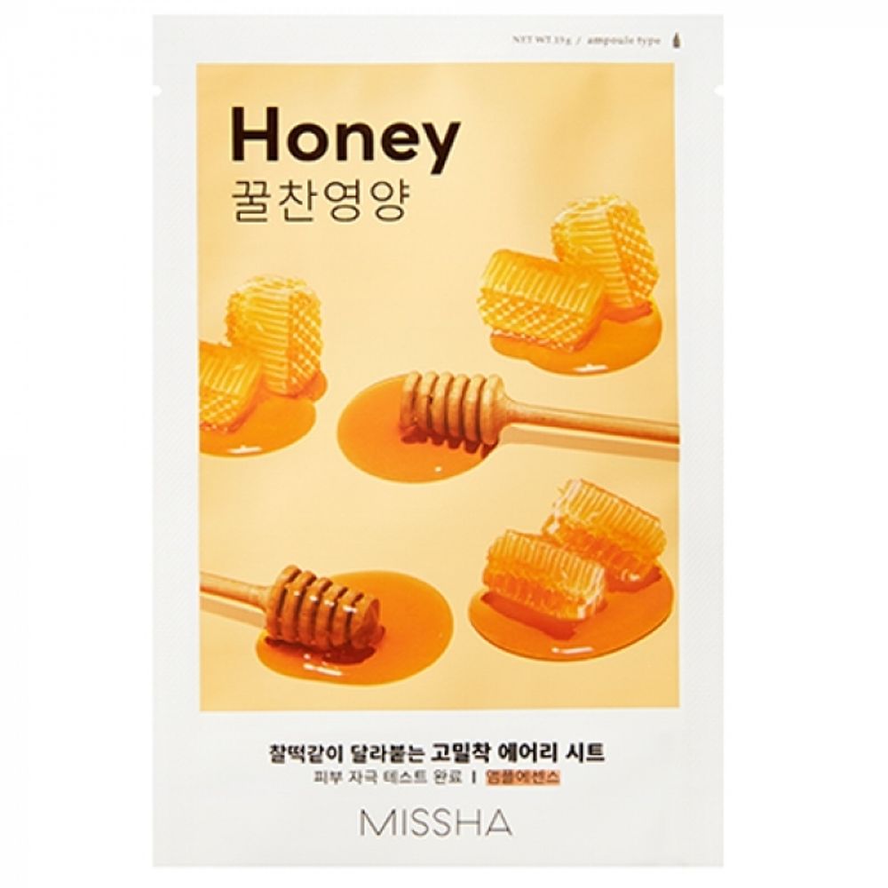 Тканевая маска с медом MISSHA Airy Fit Sheet Mask Honey
