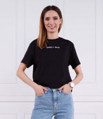 Футболка SERIF LINEAR Tommy Jeans - черный(DW0DW15049)