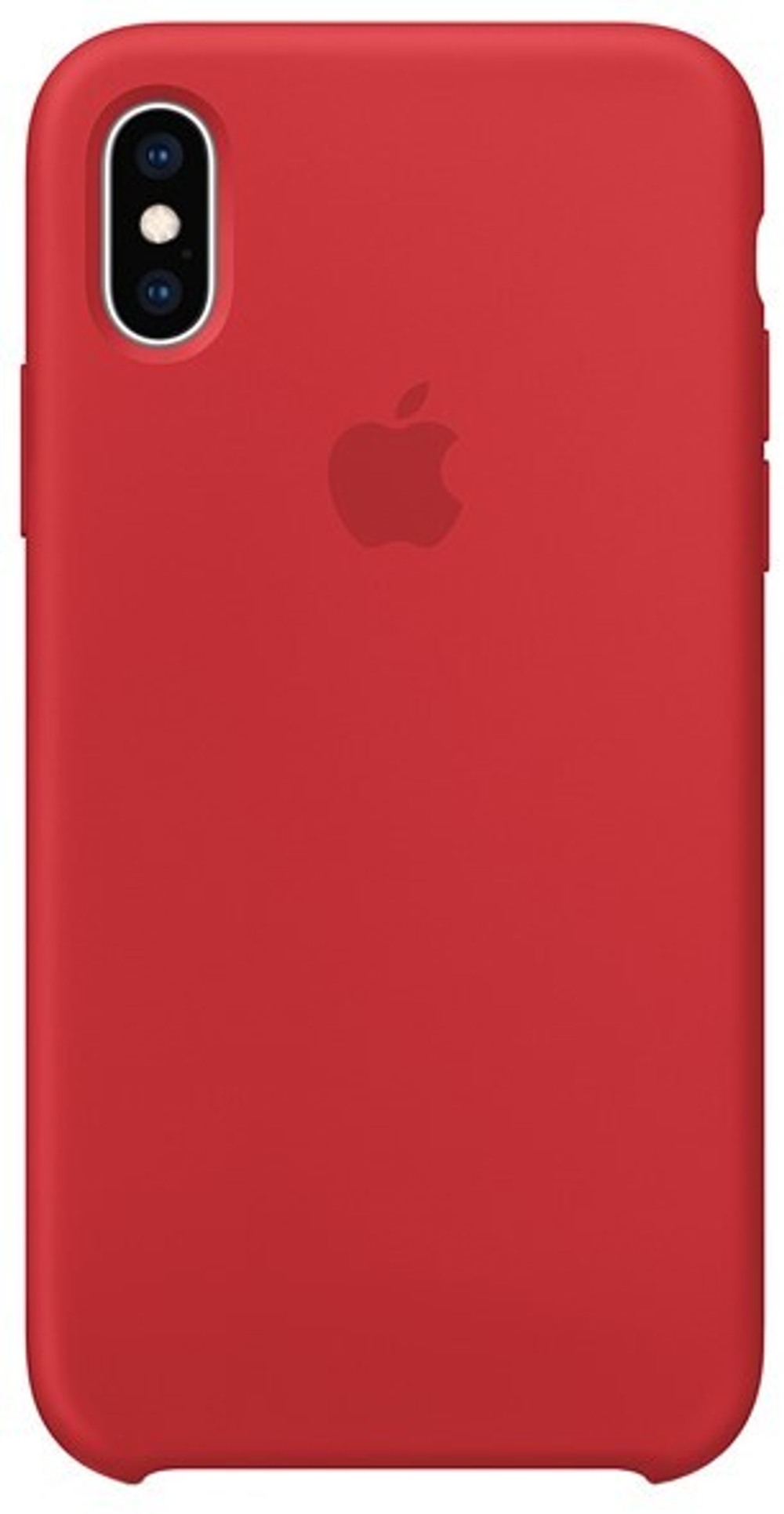 Чехол силиконовый для IPhone Xs Red (MDKN2FE/A)(MRWC2FE/A)