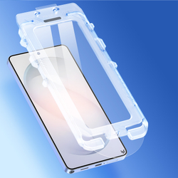 Защитное стекло на экран для Samsung Galaxy S26 Ultra, серия Roga Series от Dux Ducis (в комплекте ванночка для выравнивания и установки)
