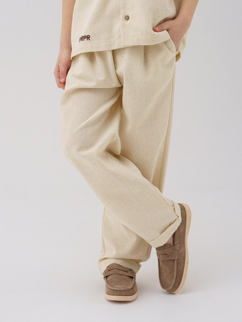 Льняные брюки