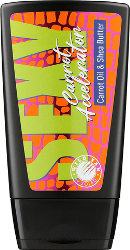Wild Tan Sexy Carrot Accelerator Ускоритель загара с каротиновым маслом 125мл
