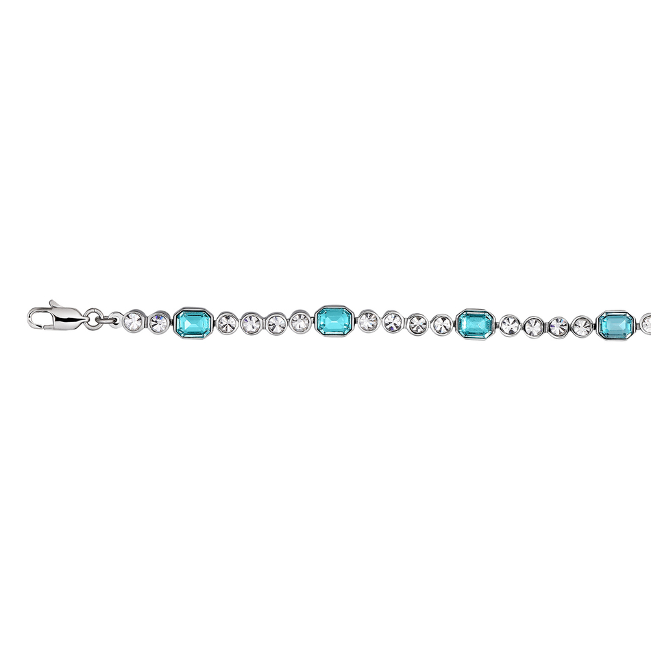Браслет Dyrberg Kern GRIVNA SS AQUA / CRYSTAL 460027
