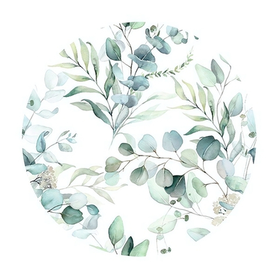 Сервировочная салфетка круглая 36 см Акварель