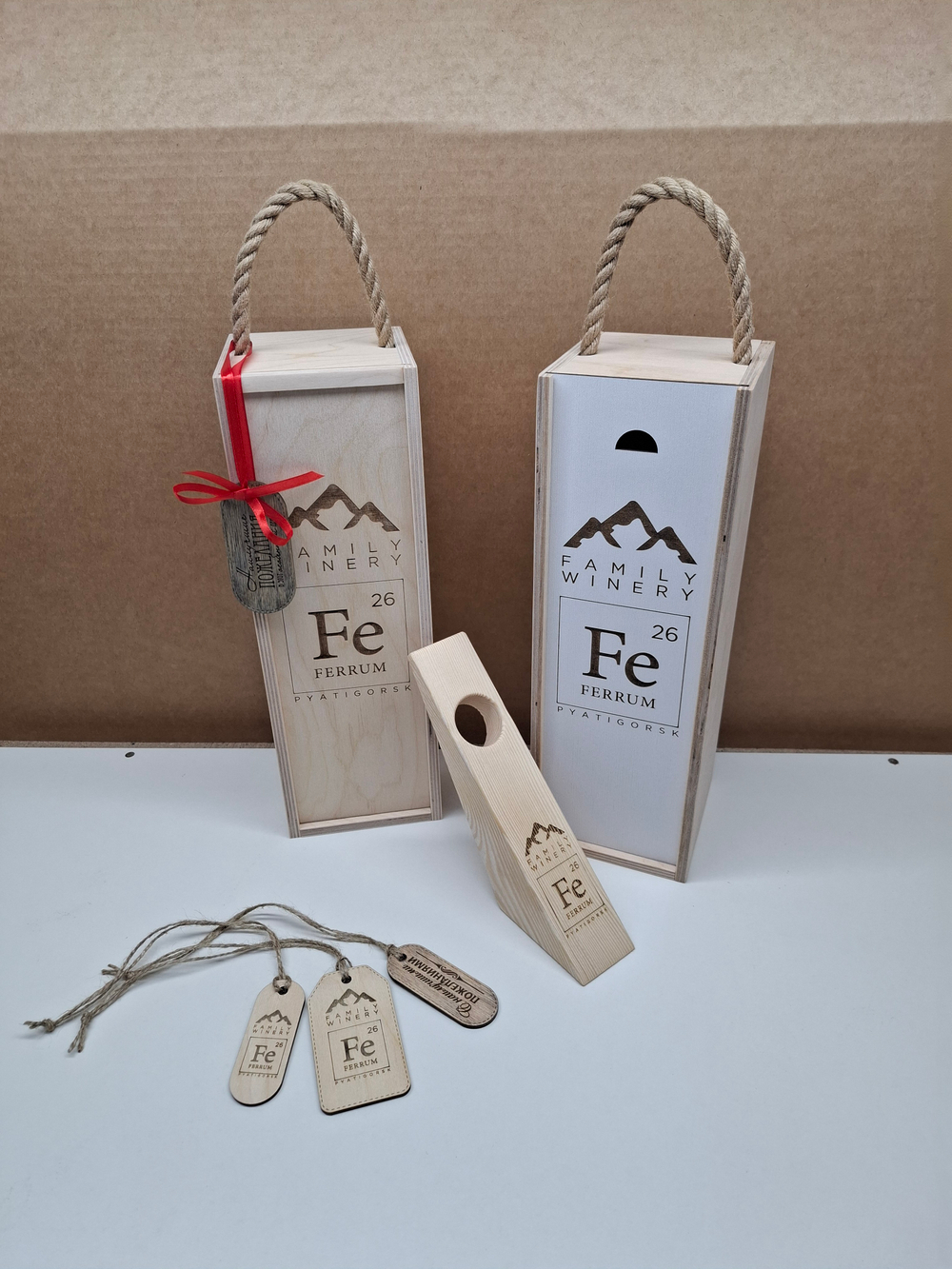 Визитки деревянные, из фанеры