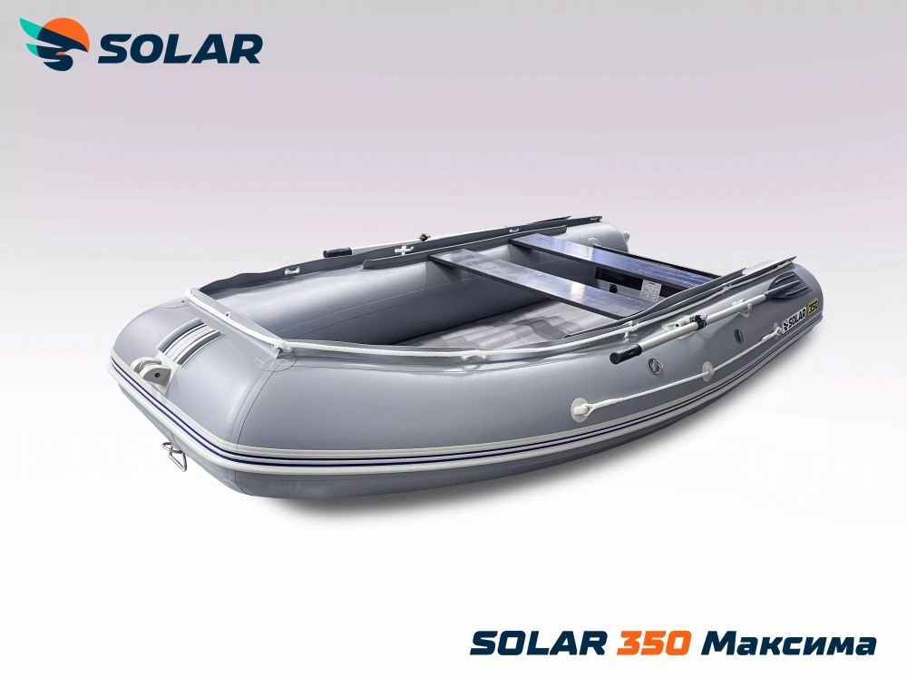 Лодка надувная моторная solar-350 к (максима)