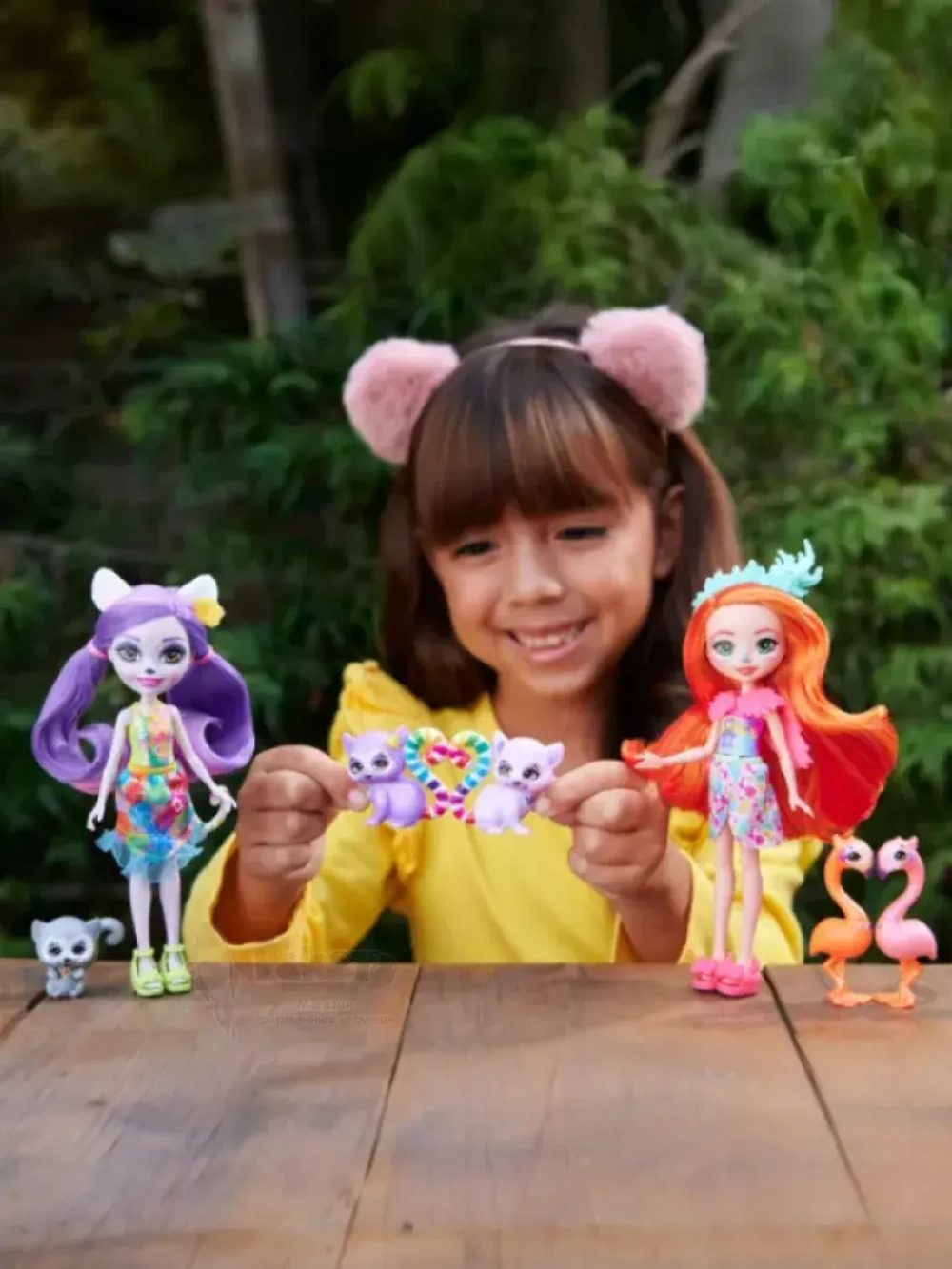 Набор Энчантималс Семья Лемуров HRX86