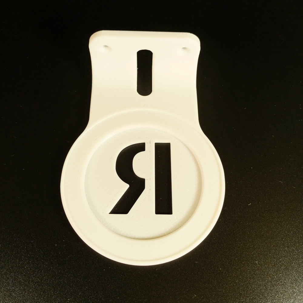 Настенный кронштейн-полка для Яндекс станции мини2 (Яндекс-Алиса), 3D печать, белый