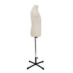 Манекен портновский мужской Генри, комплект Стандарт, цвет бежевый, размер S, в комплекте подставка «Звезда» и магнит-трафарет