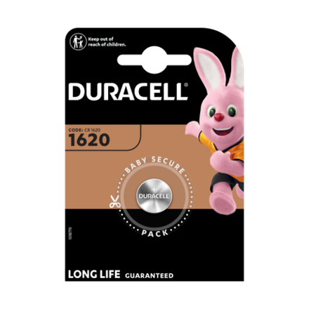 Батарейки Duracell 5007990 1620-1BL литиевая 3v 1шт.