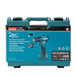 Шуруповерт Makita DF333DWYE 12В 2х1,5 Ач