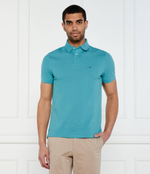 Поло 1985 Tommy Hilfiger - бирюзовый(MW0MW17770)