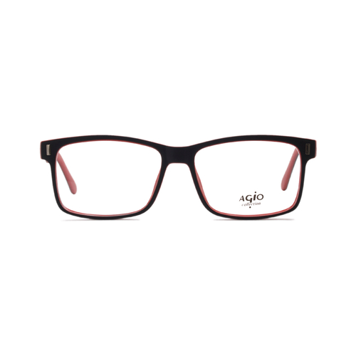 Оправа прямоугольная Agio 60054Р с4 черно-красная