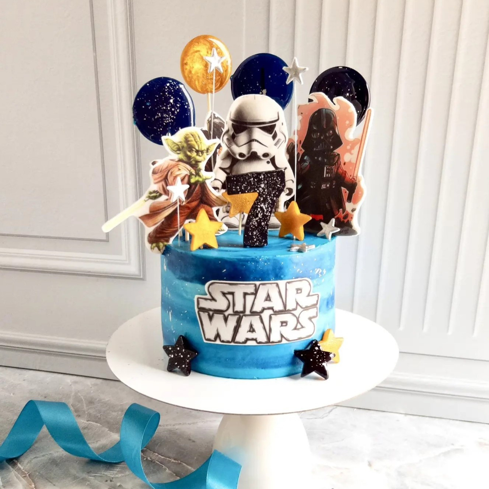 Торт торжественный 1 кг «Star Wars»