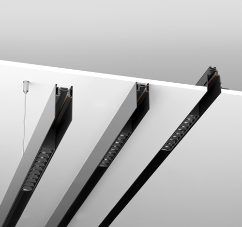 Шинопровод магнитный встраиваемый Maytoni TRX004-221B 1м черный