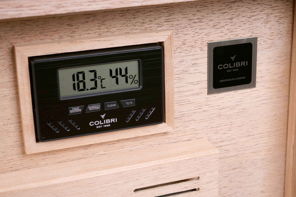 Хьюмидор Colibri Heritage на 80 сигар, Синий лак Navy HU500T4