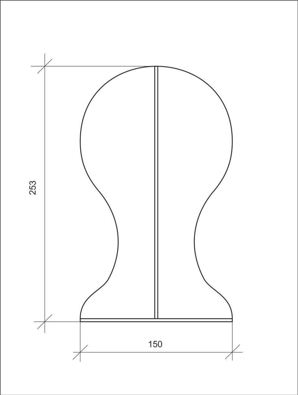 Витрина для шляпы, шапки