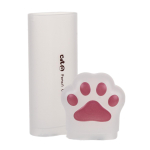 Пенал-тубус пластиковый "Лапка", 3 цвета микс