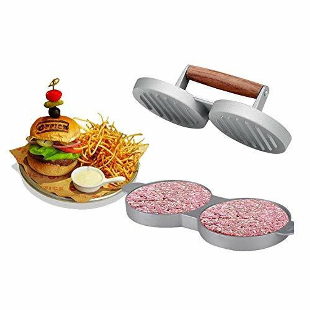 Форма пресс двойная для гамбургера 115 мм