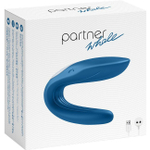 Массажер для пар Satisfyer Partner Whale (10 режимов, голубой ) (Цвет: голубой)