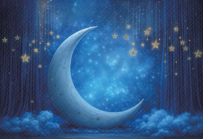 Месяц №1 Зима - фон неопреновый